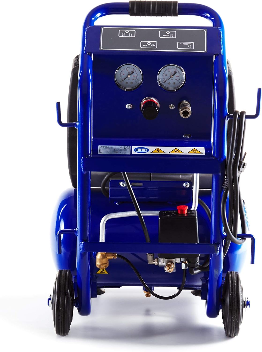 Ultra tichý - SILENT, bezolejový, vzduchový kompresor, 9 barů, 10 l, 59 dB, 0,6 kW, 140 l/min., 230V, MICHELIN MBN 10